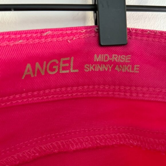 DL1961 – Angel Mid Rise Skinny Ankle Jeans – Flamingo – Size 32 - Picture 14 of 16